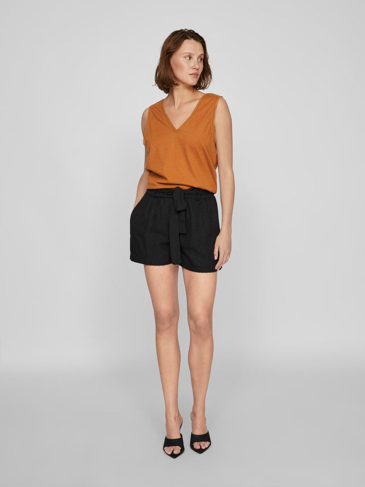 VILINANA V-NECK S/L TOP, Cathay Spice 222337 Bild 5