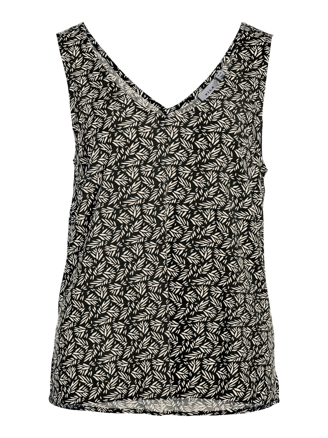 VILISE NUA S/L V-NECK TOP/R, Black Beauty/Nua 295042004 Bild 1