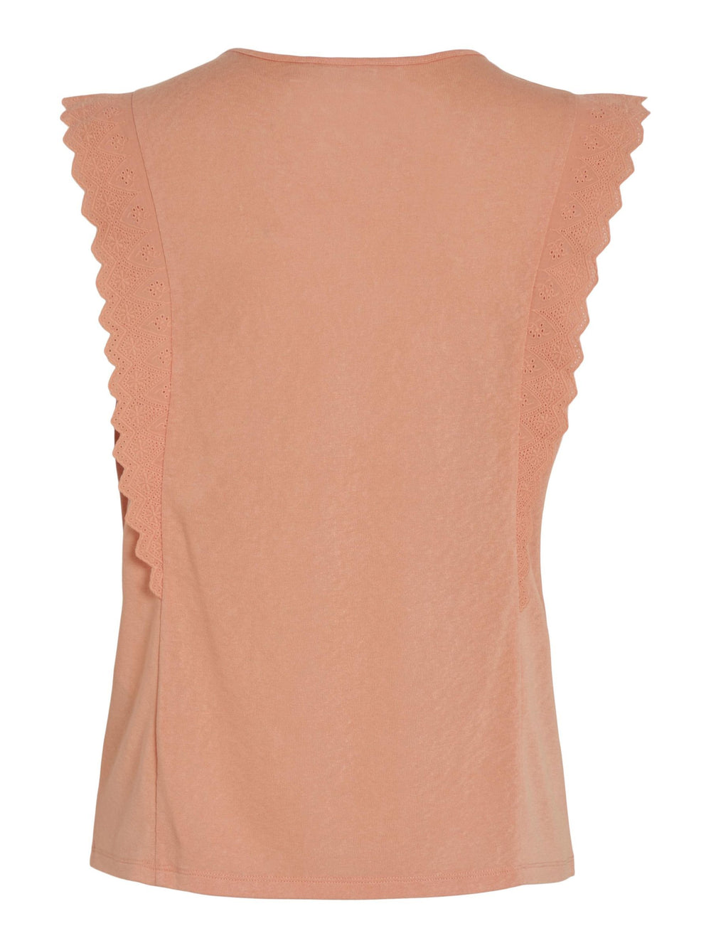 VIMIOSA V-NECK S/L TOP, Shell Coral 280315 Bild 2