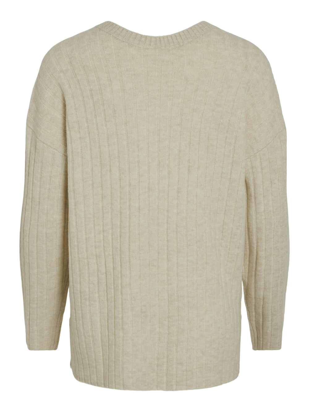 VIMIRAZ L/S REV V-NECK KNIT PULLOVE, Birch 177853 Bild 2