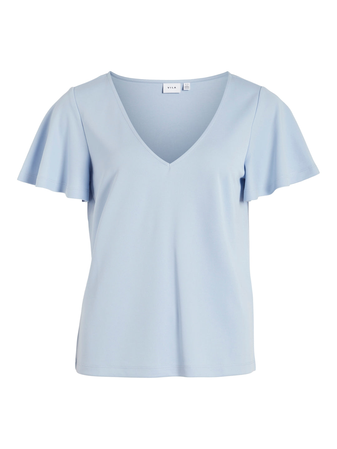 VIMODALI V-NECK S/S TOP/SU/R, Kentucky Blue 253564 Bild 1
