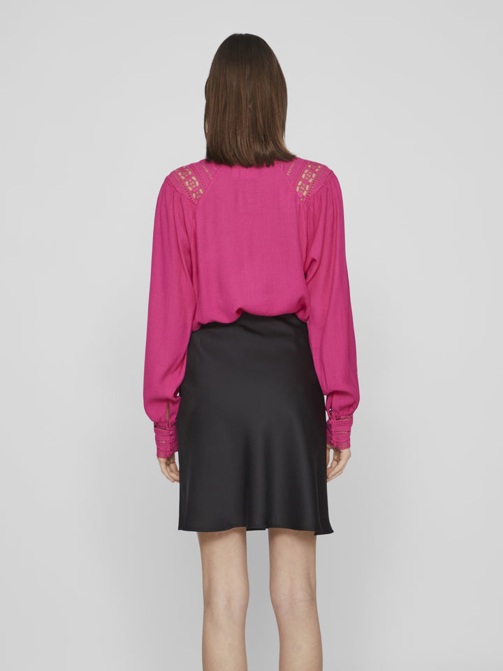 VITLASTA V-NECK L/S LACE TOP, Cabaret 260276 Bild 6