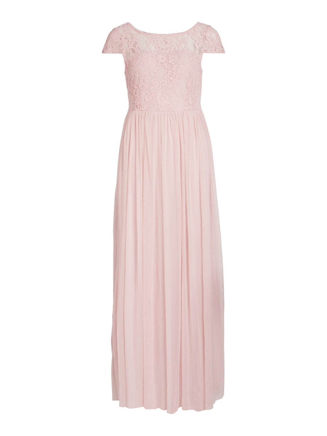 VIULRICANA S/S V-NECK MAXI DRESS/BM, Silver Pink 289995 Bild 1