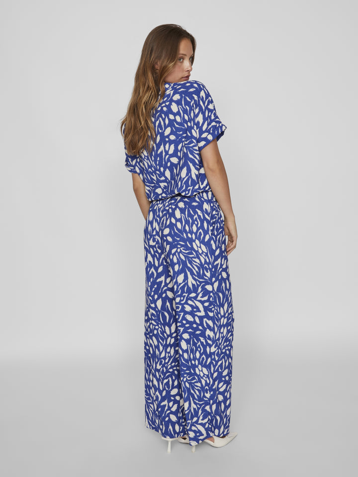 VILAYA BEA HW WIDE PANTS/DFS, Mazarine Blue/BEA EGGNOG 243676001 Bild 6