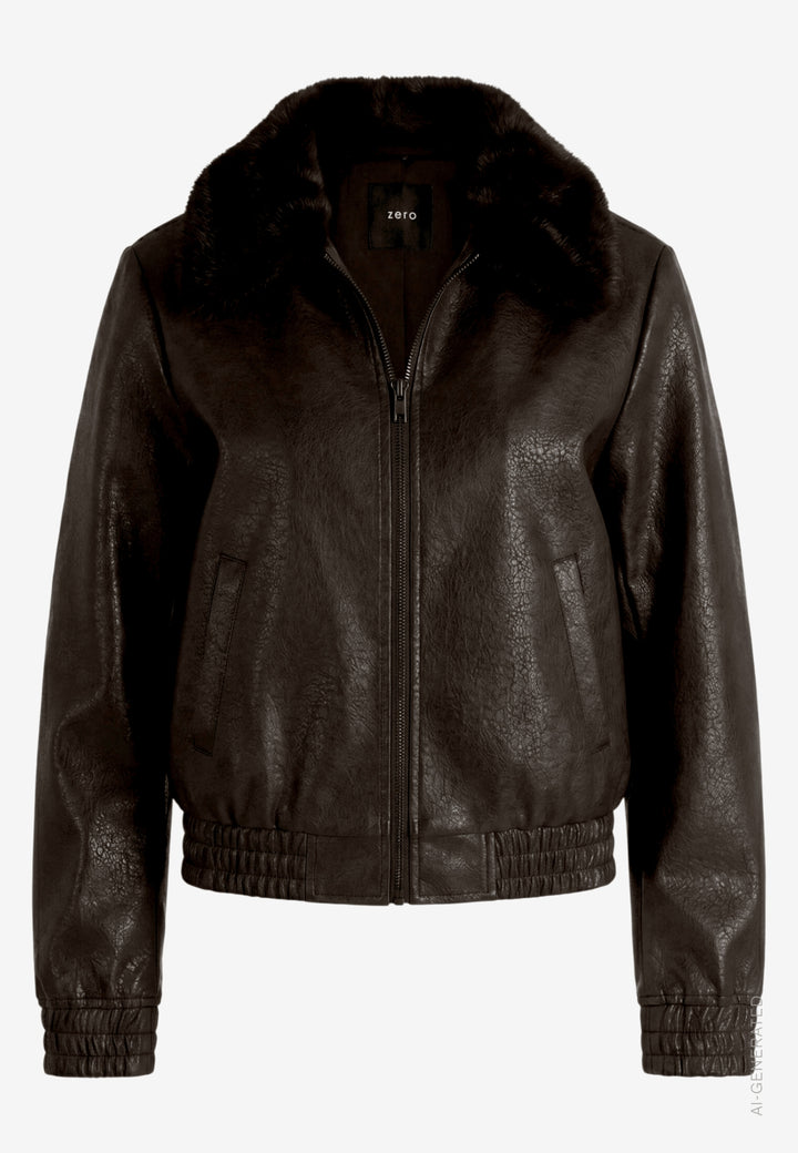 Blazerjacke Kurz 1/1 Arm, Black Coffee 7350 Bild 1