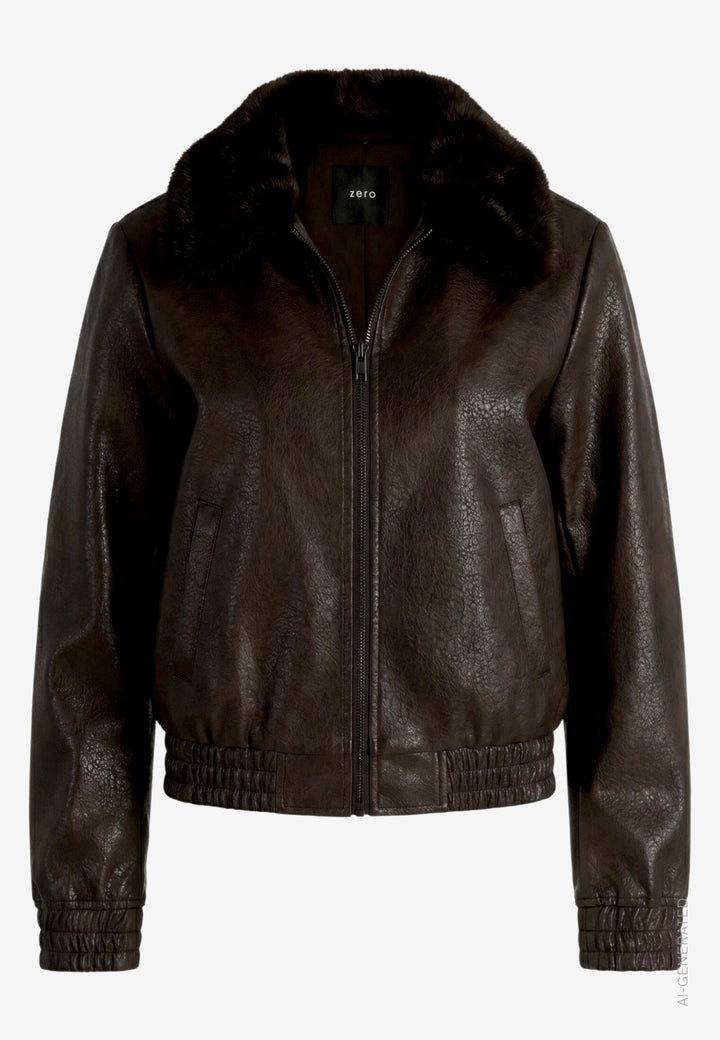 Blazerjacke Kurz 1/1 Arm, Black Coffee 7350 Bild 1
