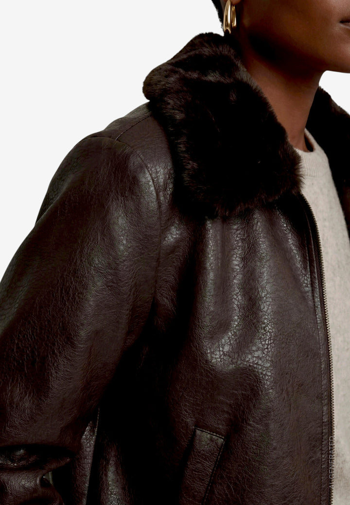 Blazerjacke Kurz 1/1 Arm, Black Coffee 7350 Bild 5