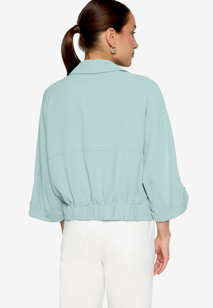 Blazerjacke Kurz 1/2 Arm, Silver Blue 9184 Bild 3
