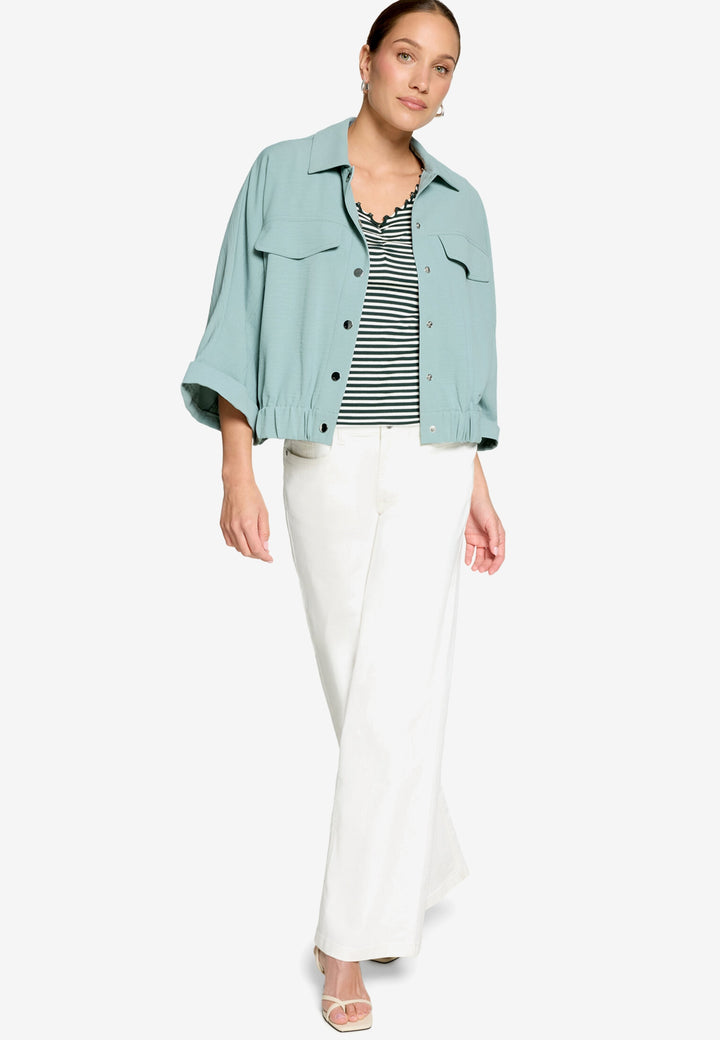 Blazerjacke Kurz 1/2 Arm, Silver Blue 9184 Bild 4