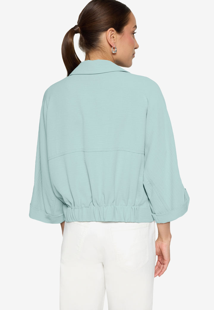 Blazerjacke Kurz 1/2 Arm, Silver Blue 9184 Bild 7