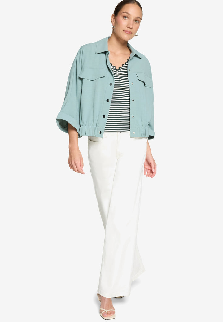 Blazerjacke Kurz 1/2 Arm, Silver Blue 9184 Bild 8