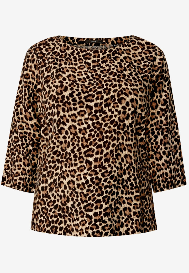 zero Bluse, BeigeBlack 7898 Bild 1