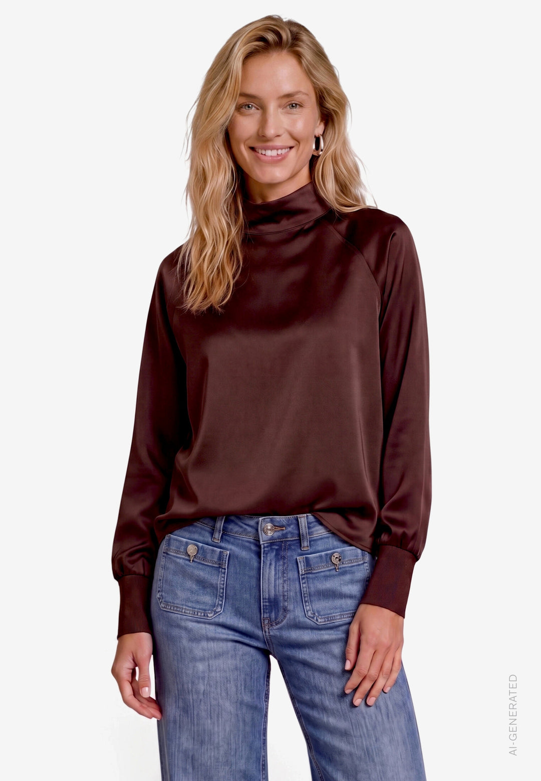 Bluse Kurz 1/1 Arm, Chocolate Plum 7416 Bild 2