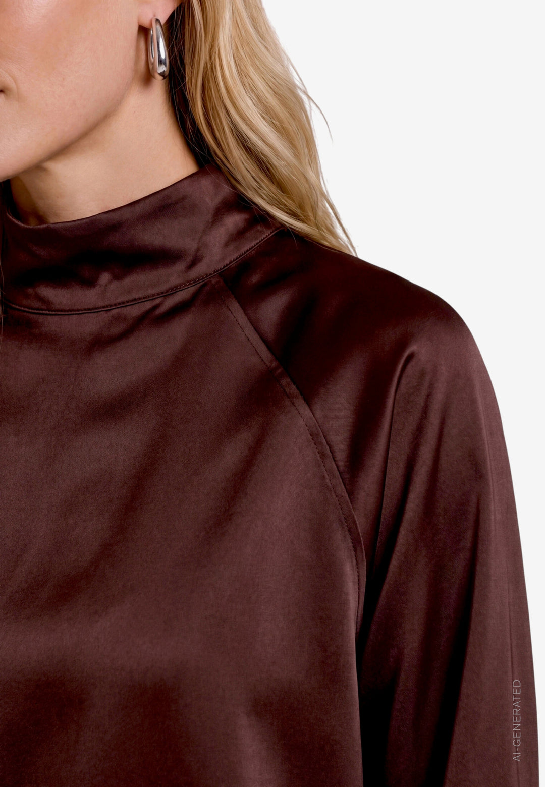 Bluse Kurz 1/1 Arm, Chocolate Plum 7416 Bild 5