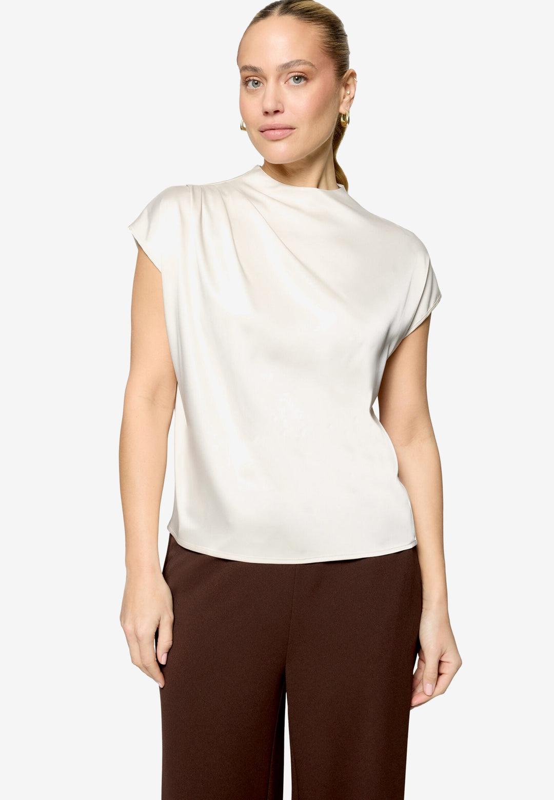 Bluse Kurz 1/2 Arm, Eggnog 1056 Bild 2