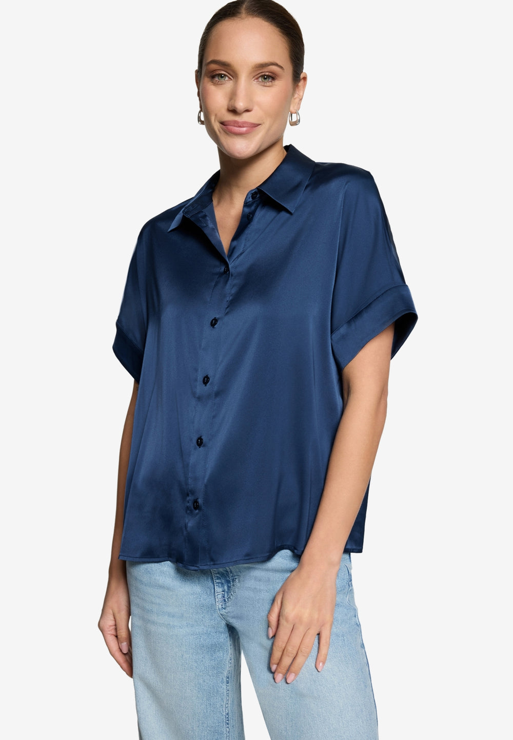 Bluse Kurz 1/2 Arm, Sargasso Sea 8435 Bild 2