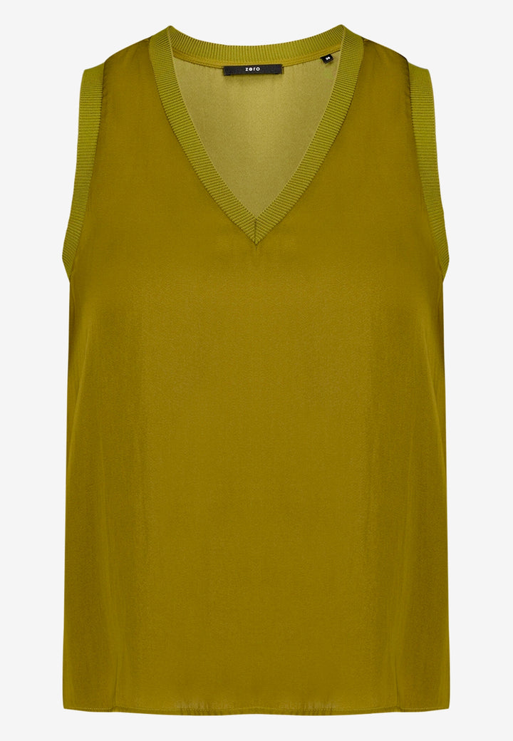 Bluse Kurz ohne Arm, Fir Green 5499 Bild 1