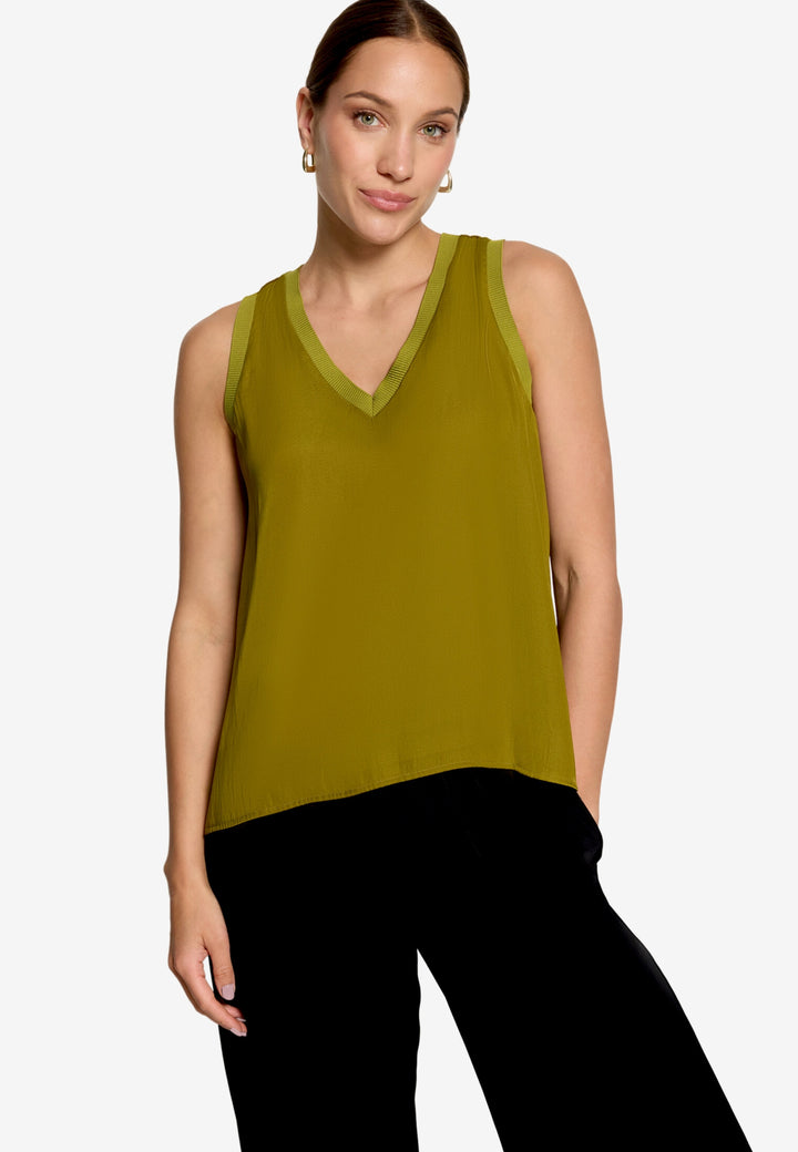 Bluse Kurz ohne Arm, Fir Green 5499 Bild 1