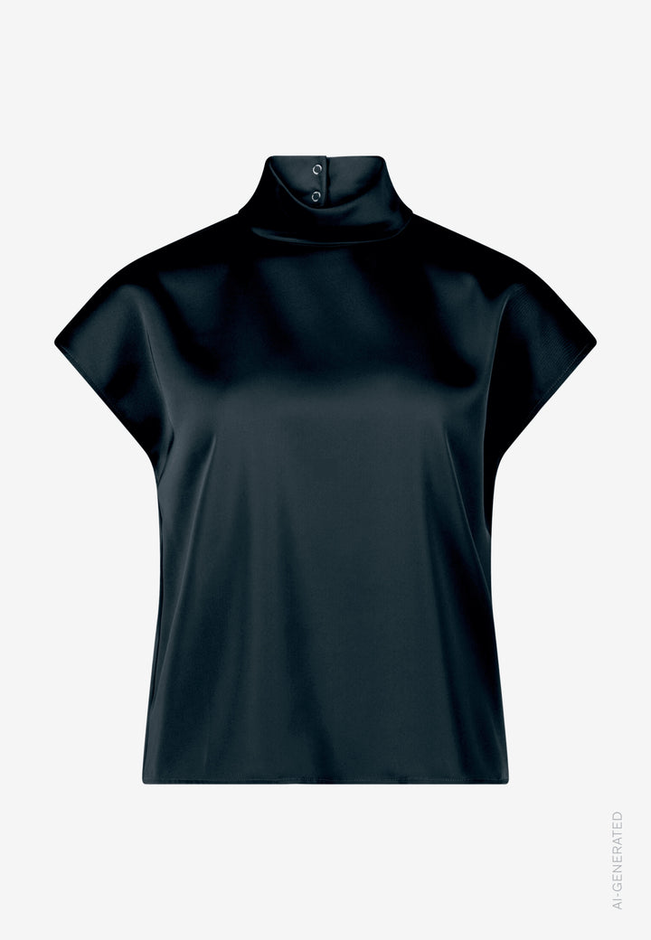 Bluse Kurz ohne Arm, Teal Ocean 8599 Bild 1