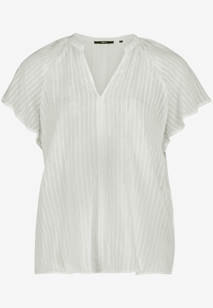 Bluse Lang 1/2 Arm, Offwhite 1014 Bild 1