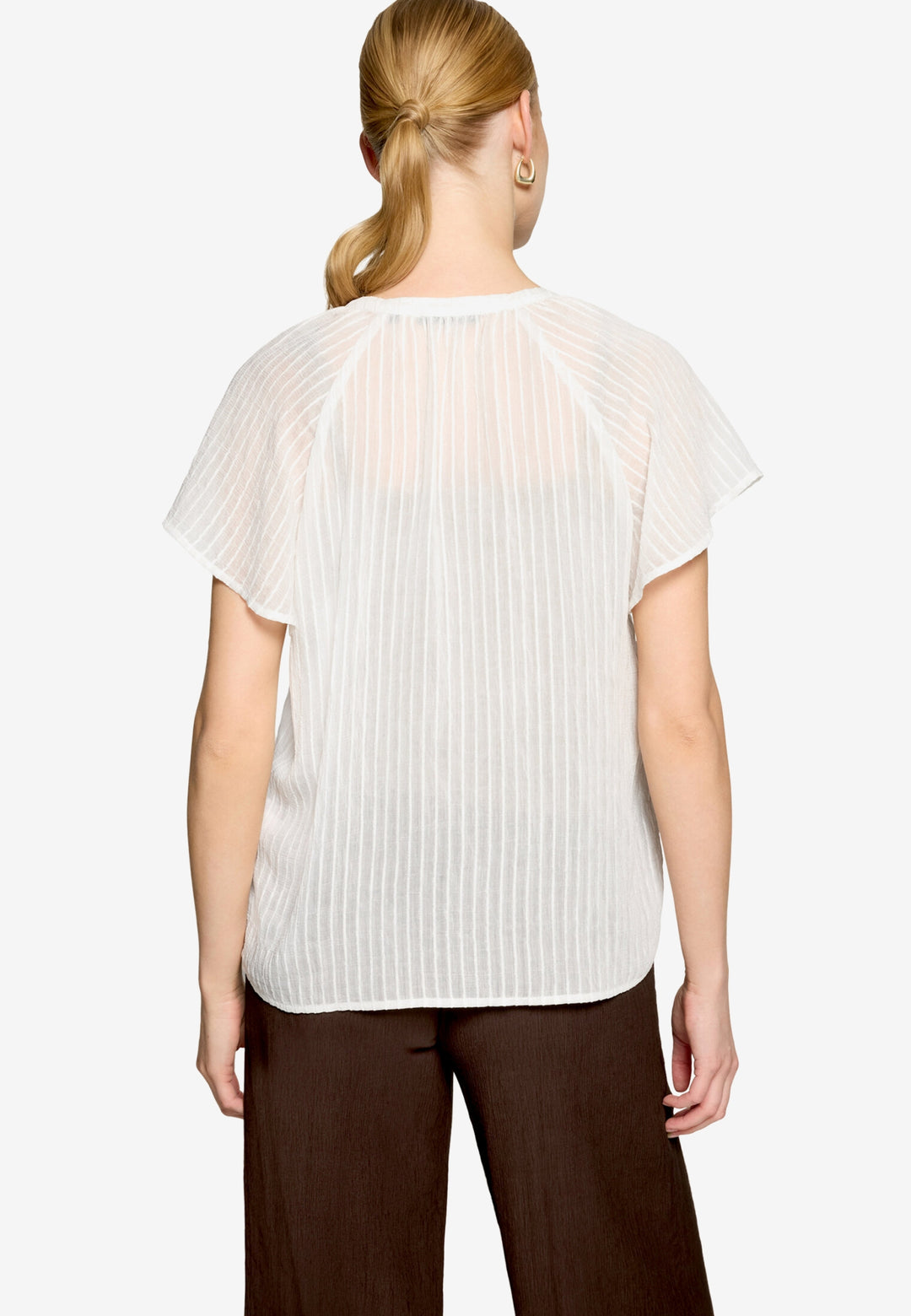 Bluse Lang 1/2 Arm, Offwhite 1014 Bild 3