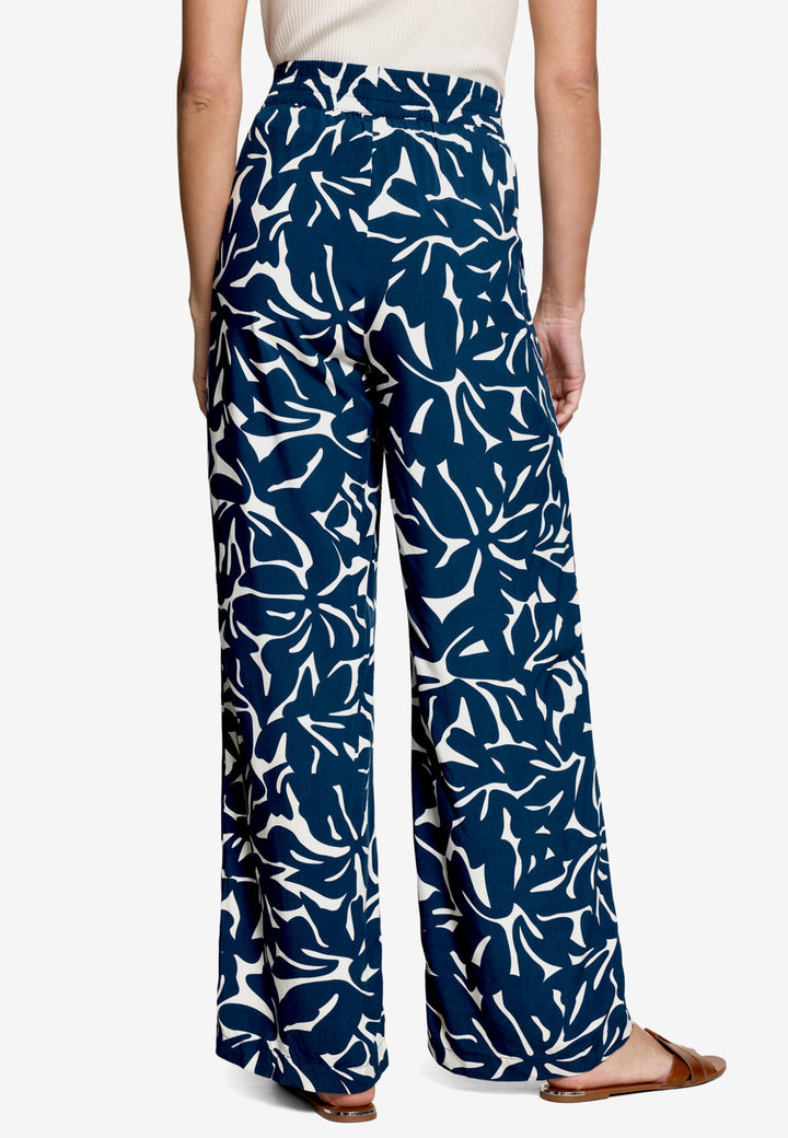 Hose Casual 1/1 Länge, Blue/Cream 8811 Bild 3