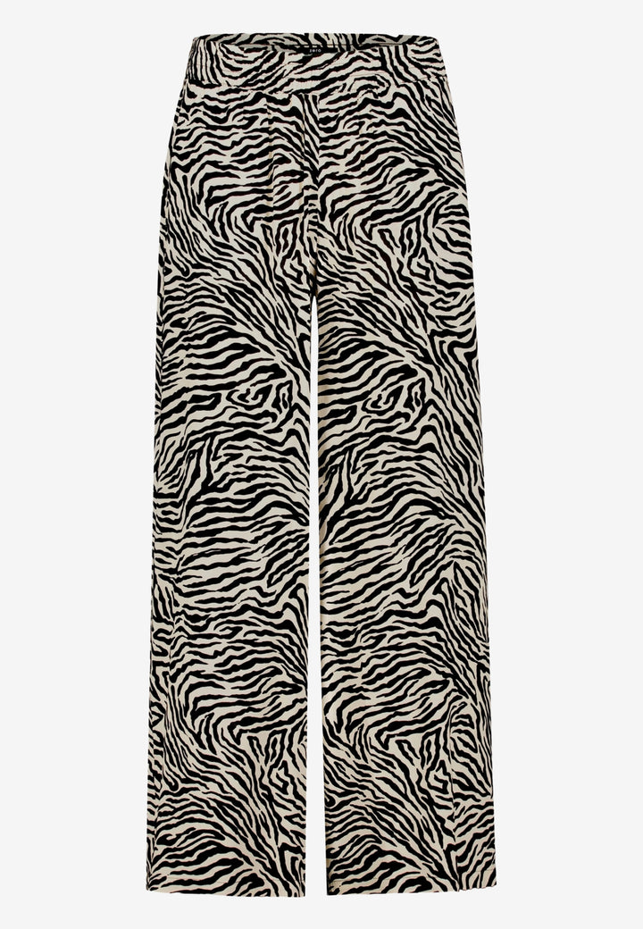 Hose Casual 7/8 Länge, Cream/Black 1891 Bild 1