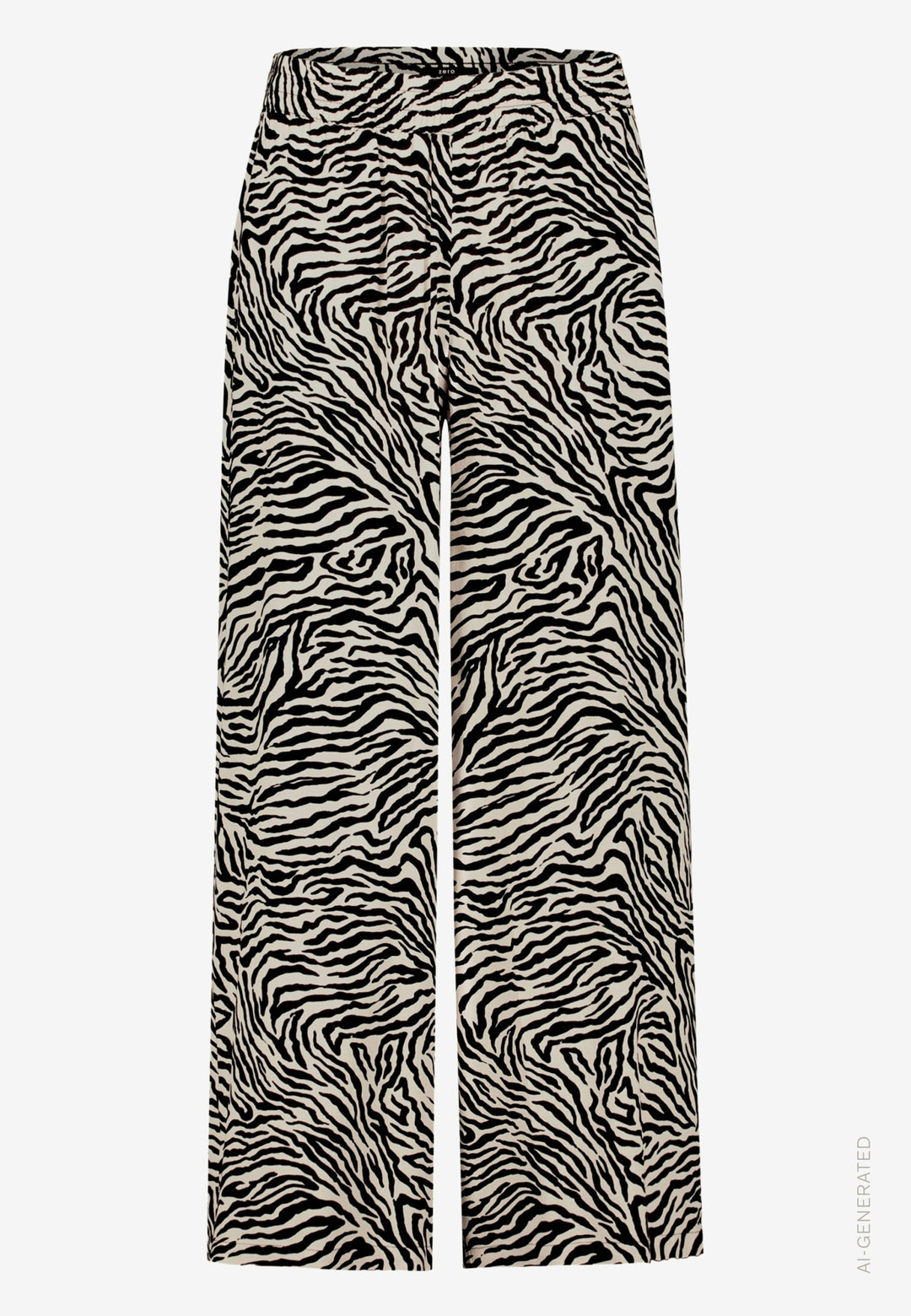 Hose Casual 7/8 Länge, Cream/Black 1891 Bild 1