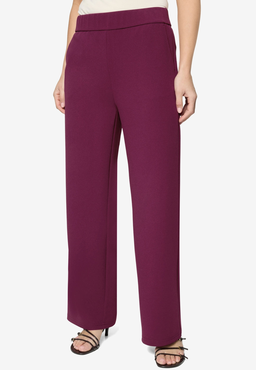Hose Casual 7/8 Länge, Magenta Purple 4304 Bild 2