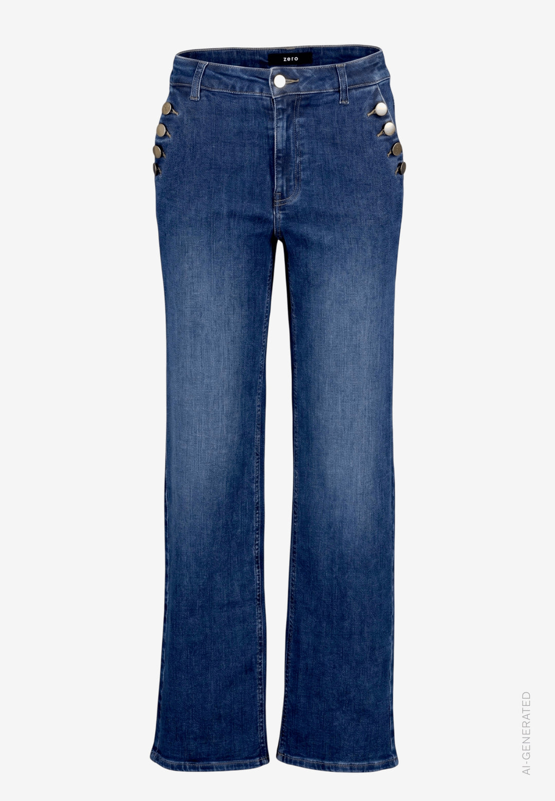 Hose Jeans 1/1 Länge, Dark Blue Denim 8620 Bild 1