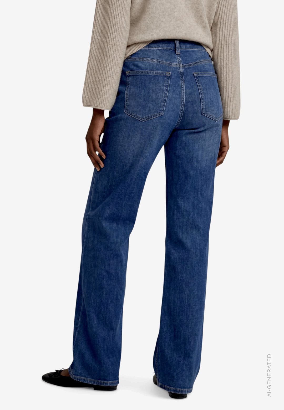Hose Jeans 1/1 Länge, Dark Blue Denim 8620 Bild 3