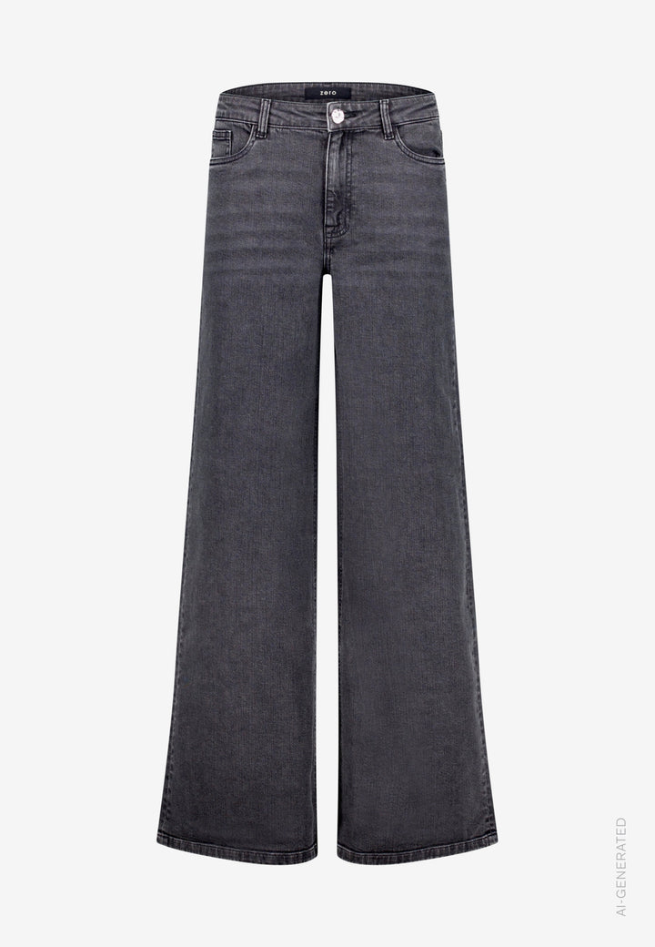 Hose Jeans 1/1 Länge, Dark Grey Denim 9632 Bild 1