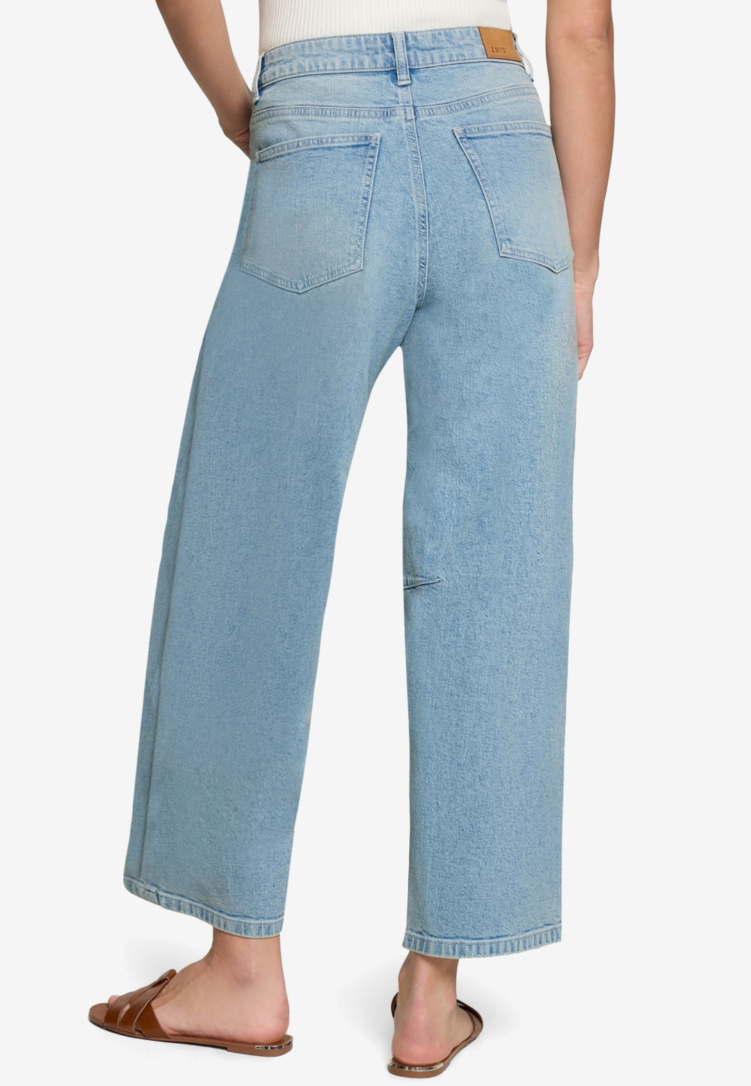 Hose Jeans 1/1 Länge, Light Blue Denim 8618 Bild 3