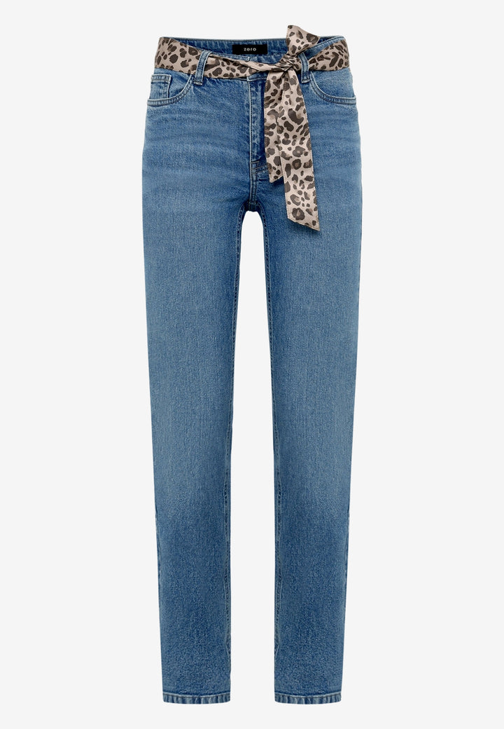 Hose Jeans 1/1 Länge, Middle Blue Denim 8619 Bild 1
