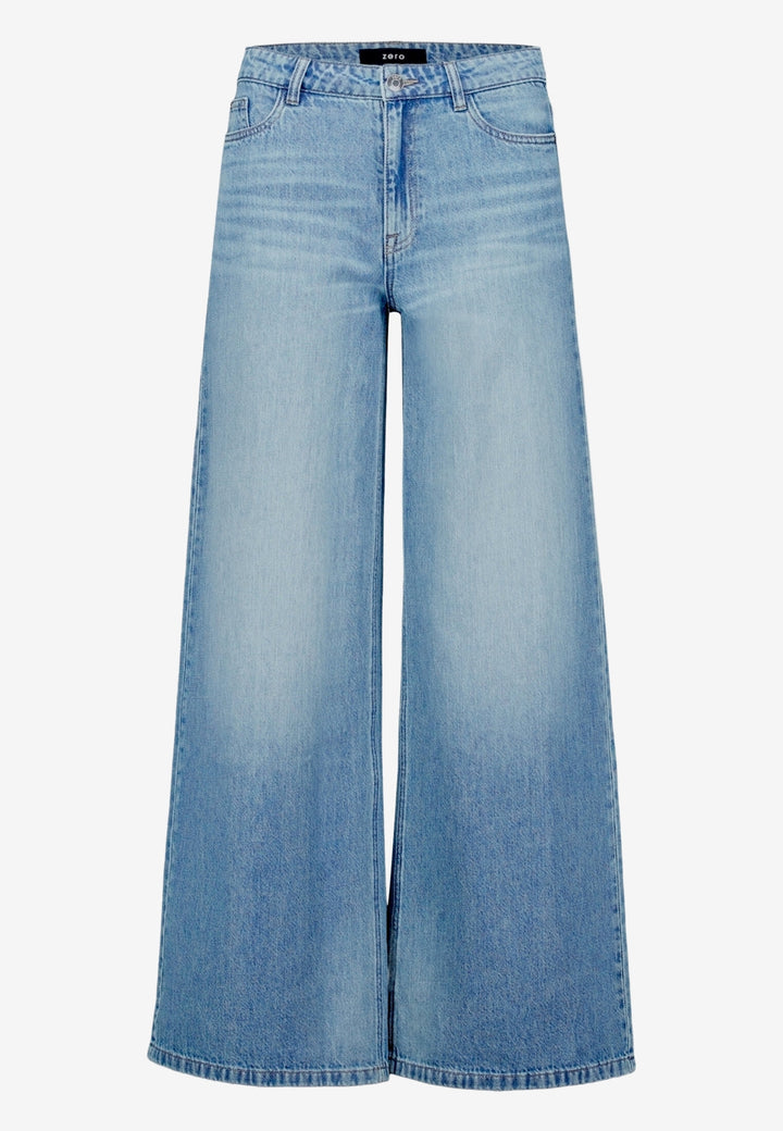 Hose Jeans 1/1 Länge, Middle Blue Denim 8619 Bild 1