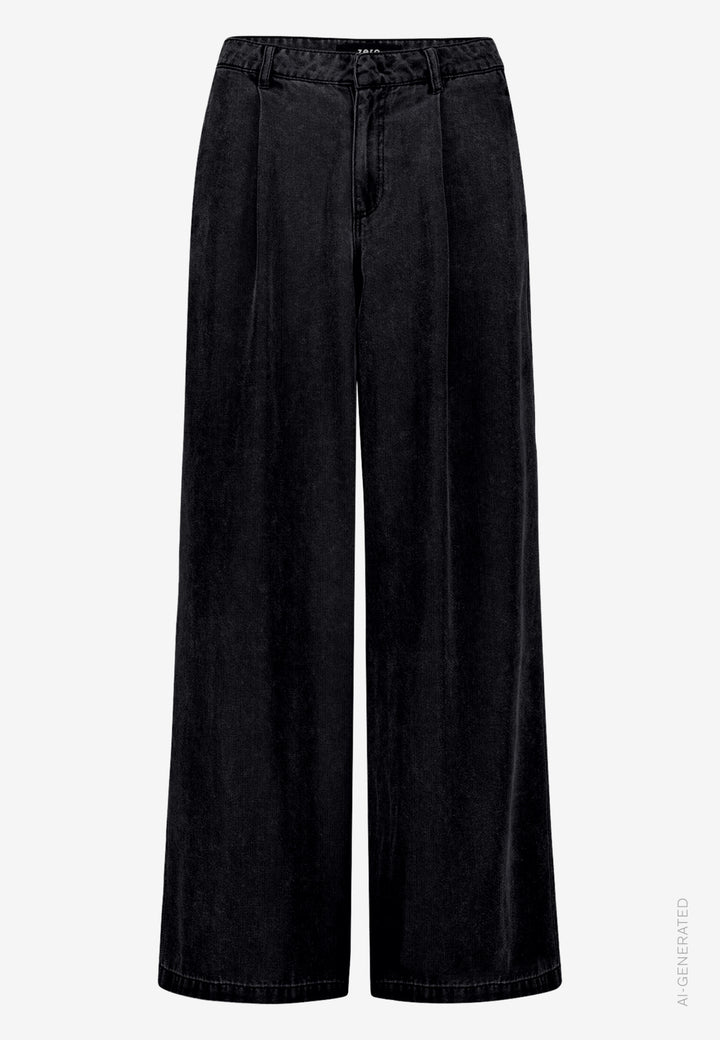 Hose Klassisch 1/1 Länge, Black Denim 9622 Bild 1