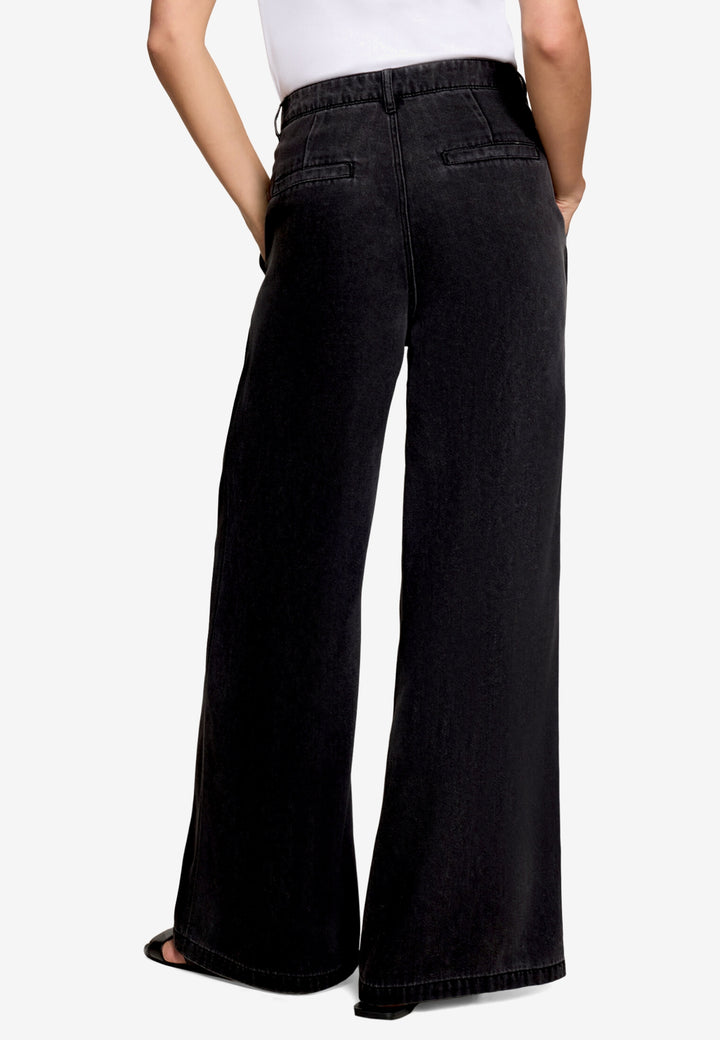 Hose Klassisch 1/1 Länge, Black Denim 9622 Bild 2