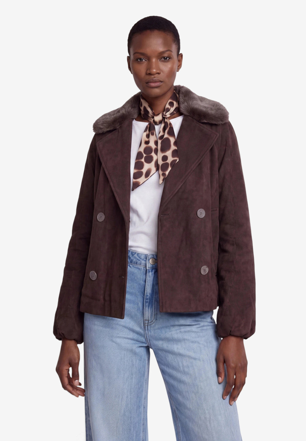 Jacke Casual, Chocolate Plum 7416 Bild 2