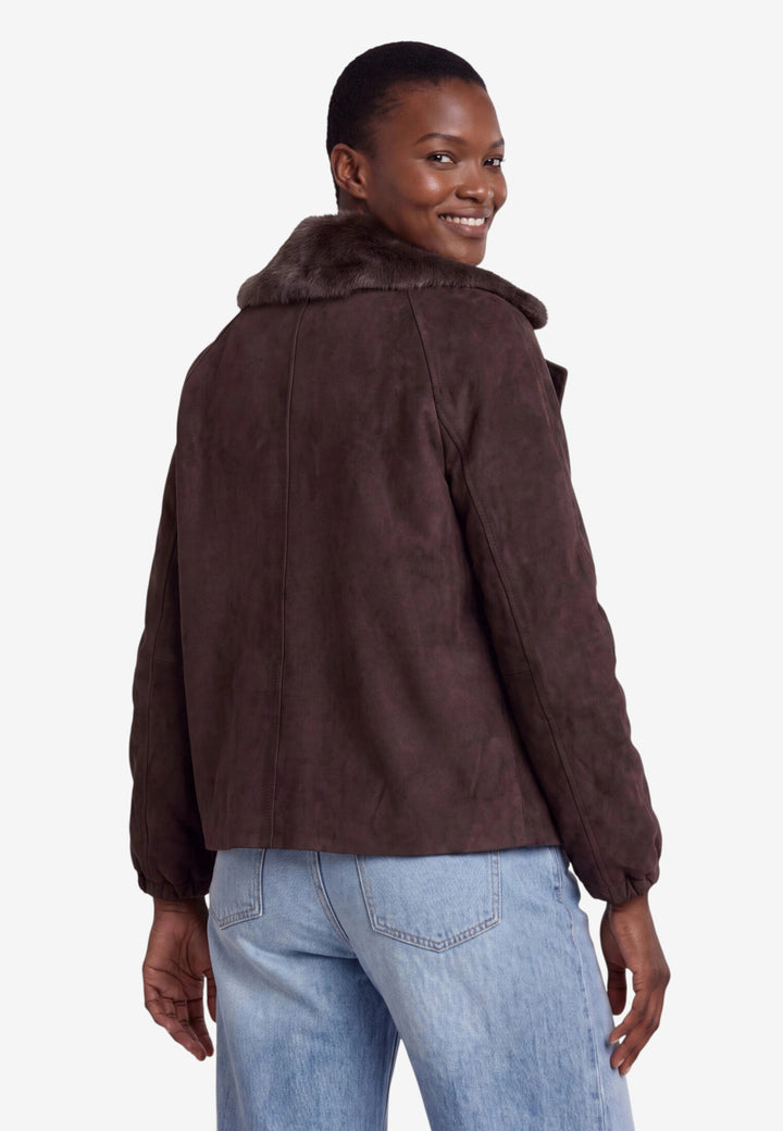 Jacke Casual, Chocolate Plum 7416 Bild 3