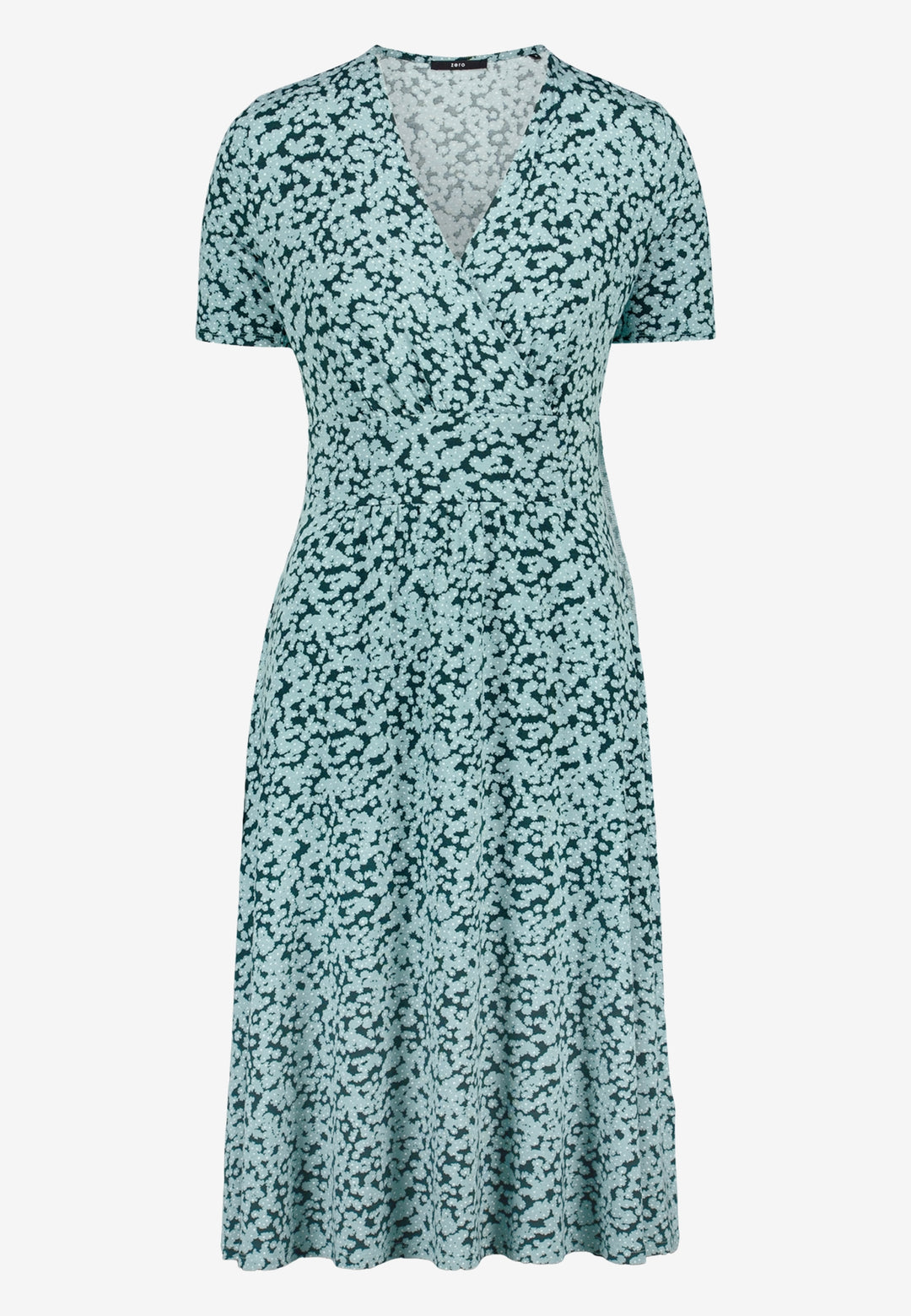 Kleid Kurz 1/2 Arm, Dark Green/Blue 5889 Bild 1