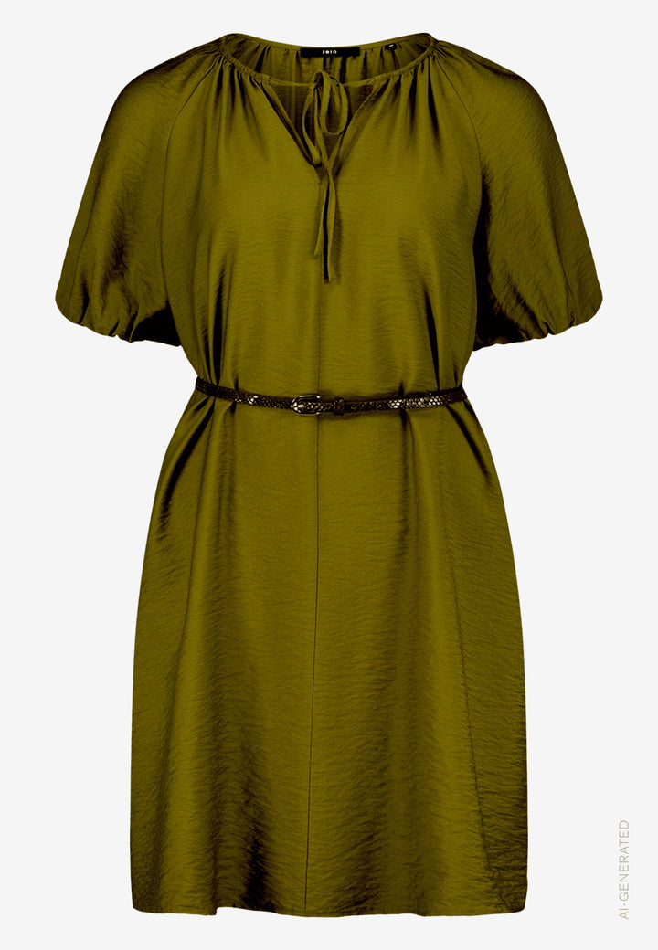 Kleid Kurz 1/2 Arm, Fir Green 5499 Bild 1