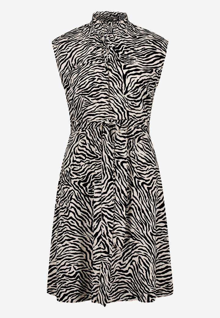 Kleid Kurz ohne Arm, Cream/Black 1891 Bild 1