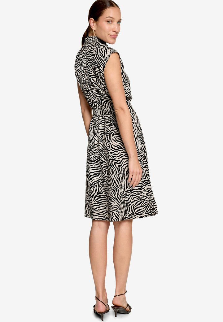 Kleid Kurz ohne Arm, Cream/Black 1891 Bild 2