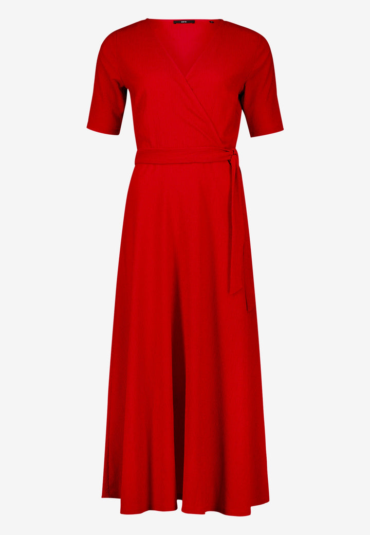 Kleid Lang 1/2 Arm, Candy Red 4146 Bild 1