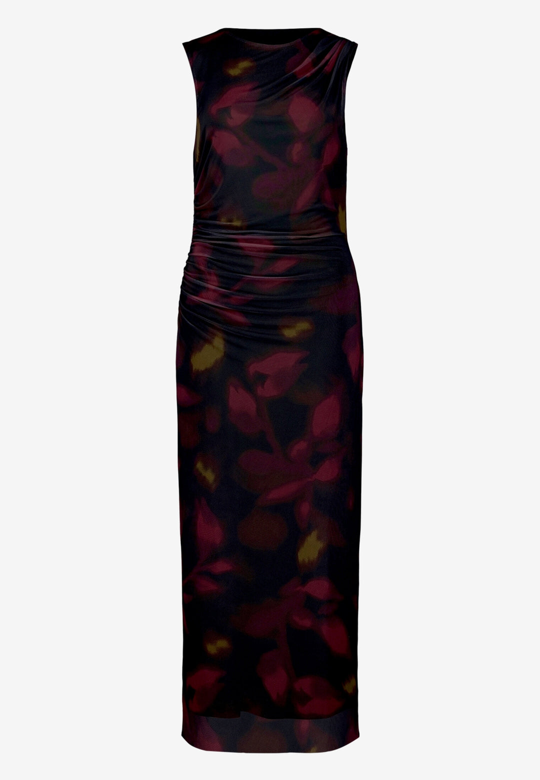 Kleid Lang ohne Arm, Black/Dark Red 9848 Bild 1