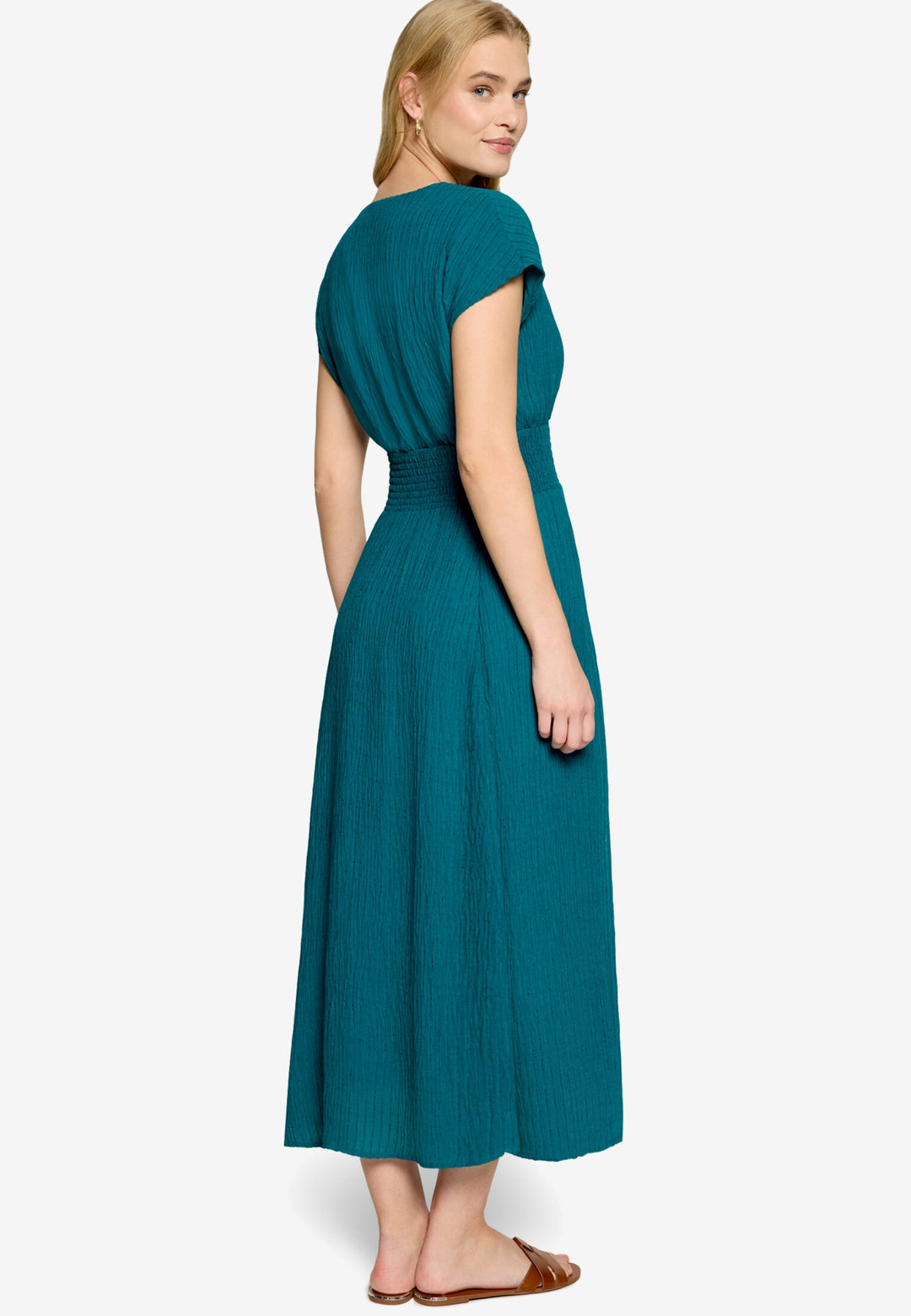 Kleid Lang ohne Arm, Deep Lagoon 8524 Bild 3