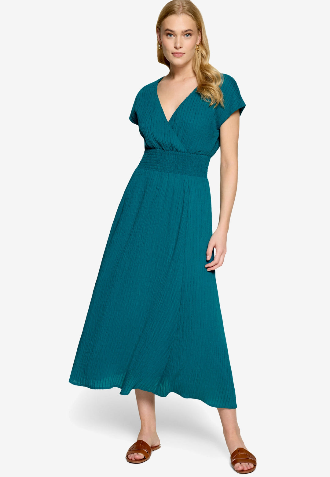 Kleid Lang ohne Arm, Deep Lagoon 8524 Bild 4