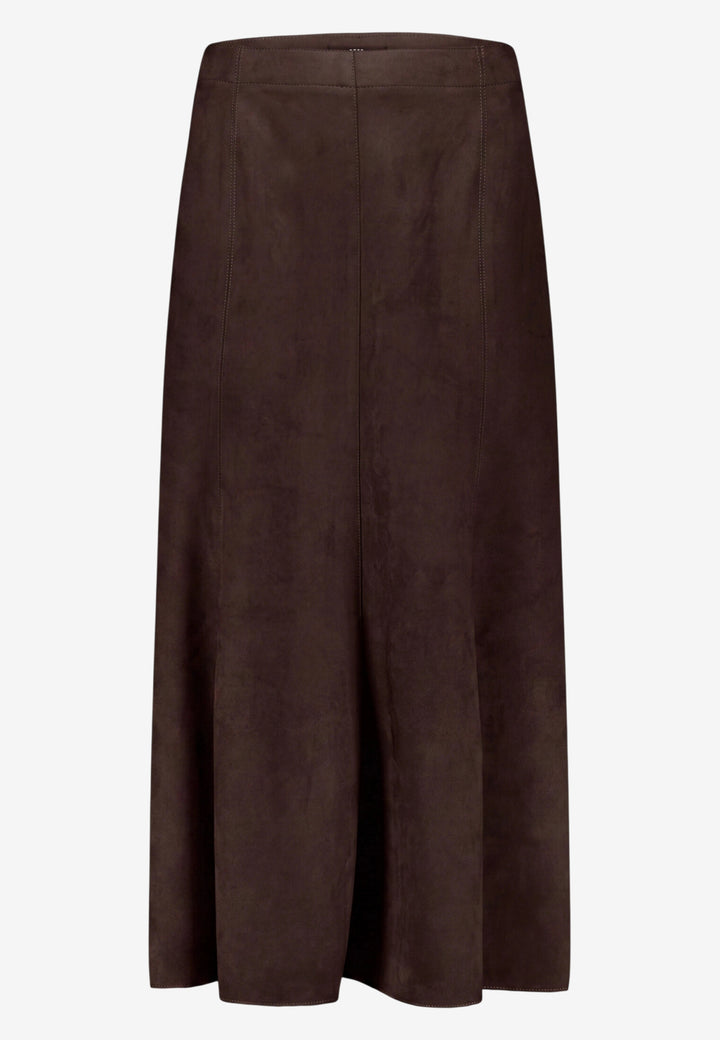 Rock Mittellang Casual, Chocolate Plum 7416 Bild 1