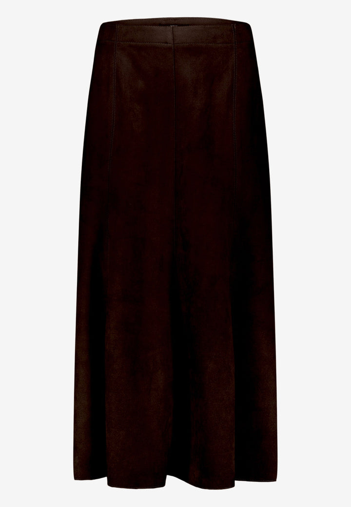 Rock Mittellang Casual, Chocolate Plum 7416 Bild 6