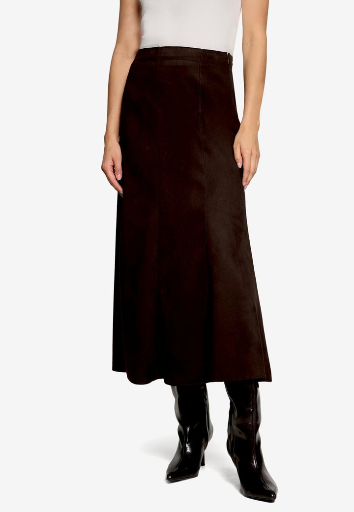 Rock Mittellang Casual, Chocolate Plum 7416 Bild 7